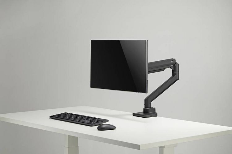 Produktbild: SpeaKa Professional SP-MM-970 Monitorhalterung 1 Display(s) 43,2 cm (17") - 124,5 cm (49") Schwarz H&ouml;henverstellbar, Neigbar, Schwenkbar