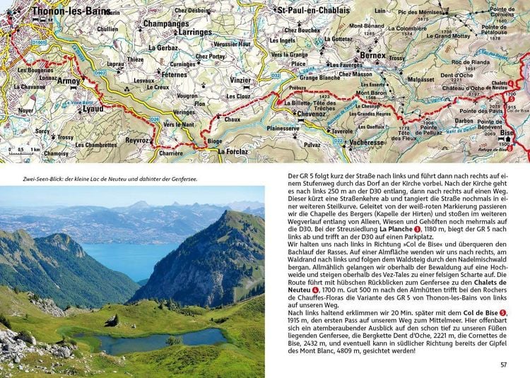 Produktbild: ROTHER Wanderf&uuml;hrer Alpen&uuml;berquerung GR 5: Genfersee - Mittelmeer