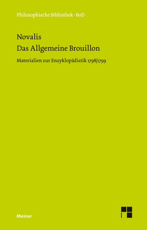Produktbild: Das Allgemeine Brouillon