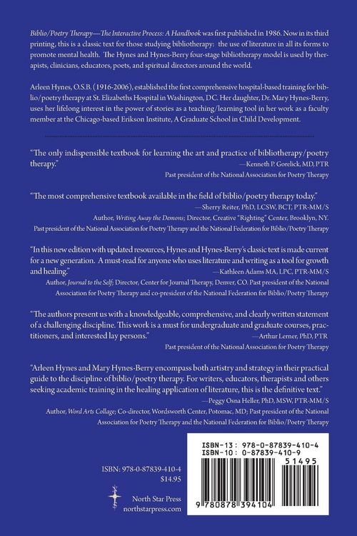 Produktbild: Biblio/Poetry Therapy
