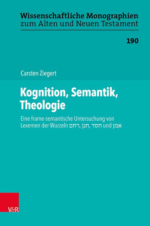 Produktbild: Kognition, Semantik, Theologie