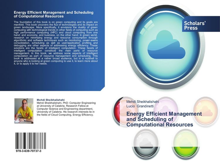 Produktbild: Energy Efficient Management and Scheduling of Computational Resources