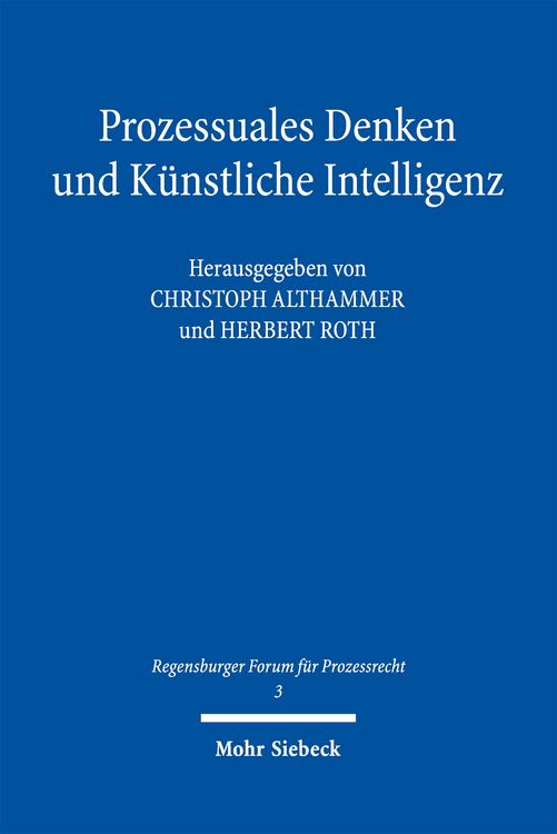 Produktbild: Prozessuales Denken und K&uuml;nstliche Intelligenz
