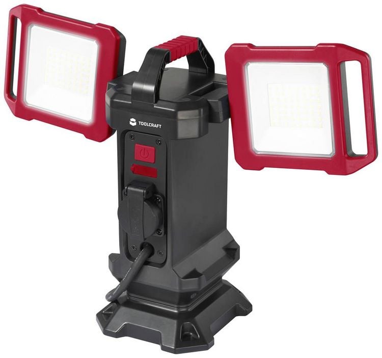 Produktbild: TOOLCRAFT LED-Baustrahler 40W Naturwei&szlig; TO-7843725