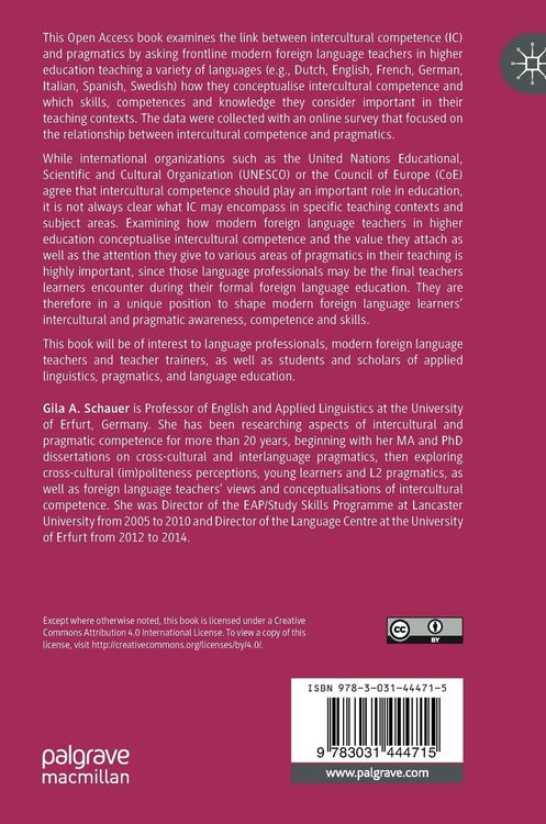 Produktbild: Intercultural Competence and Pragmatics
