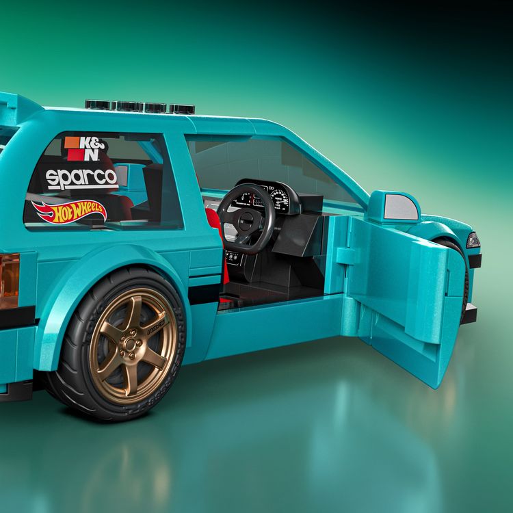 Produktbild: Mattel Brick Shop Hot Wheels Speed Honda 2