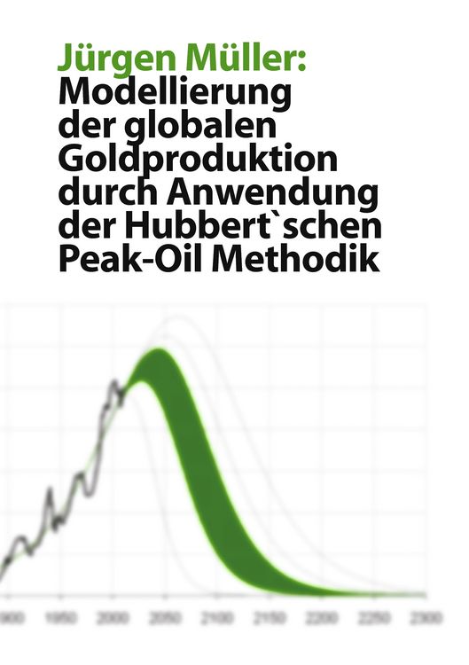 Produktbild: Modellierung der globalen Goldproduktion durch Anwendung der Hubbert'schen Peak-Oil Methodik