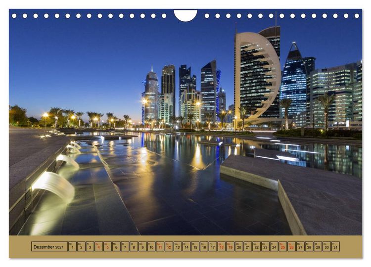 Produktbild: Metropolen - Asiens sch&ouml;nste St&auml;dte bei Nacht (Wandkalender 2027 DIN A4 quer), CALVENDO Monatskalender