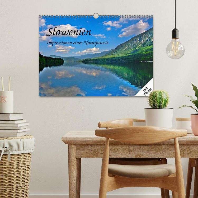 Produktbild: Slowenien - Impressionen eines Naturjuwels (Wandkalender 2026 DIN A3 quer), CALVENDO Monatskalender