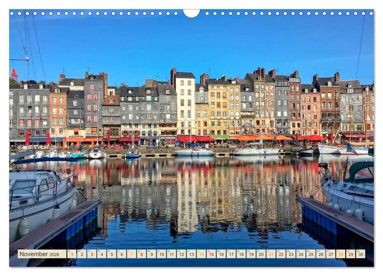 Produktbild: Honfleur - Bezauberndes Frankreich (Wandkalender 2026 DIN A3 quer), CALVENDO Monatskalender
