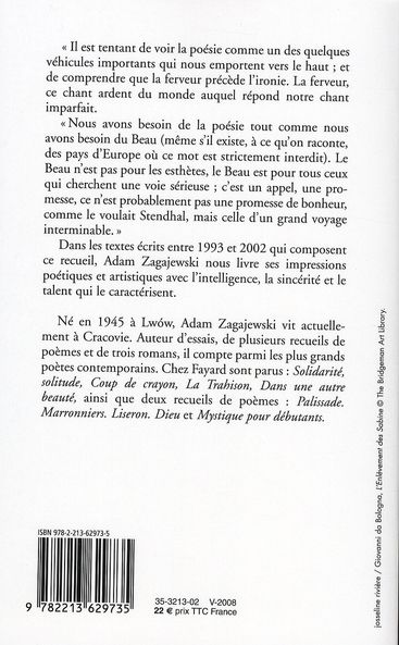 Produktbild: L'Eloge de la Ferveur