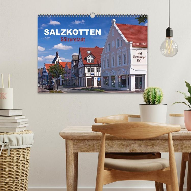 Produktbild: SALZKOTTEN - S&auml;lzerstadt (Wandkalender 2026 DIN A3 quer), CALVENDO Monatskalender