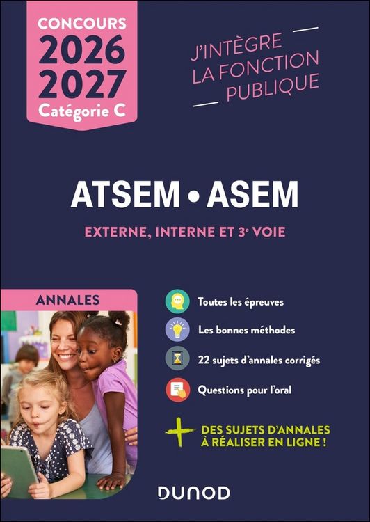 Produktbild: Concours atsem asem annales