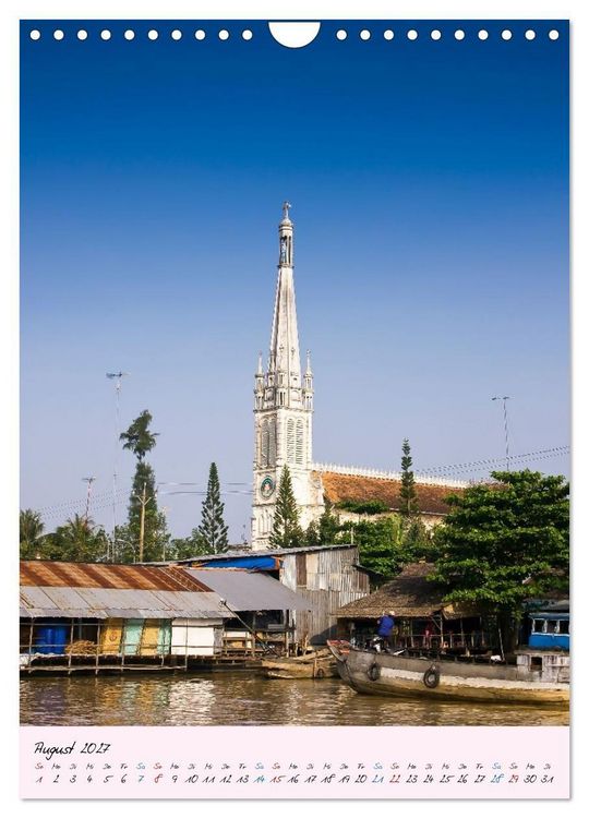 Produktbild: Vietnam - Natur,Tempel, Tropen, und urbaner Glanz (Wandkalender 2027 DIN A4 hoch), CALVENDO Monatskalender