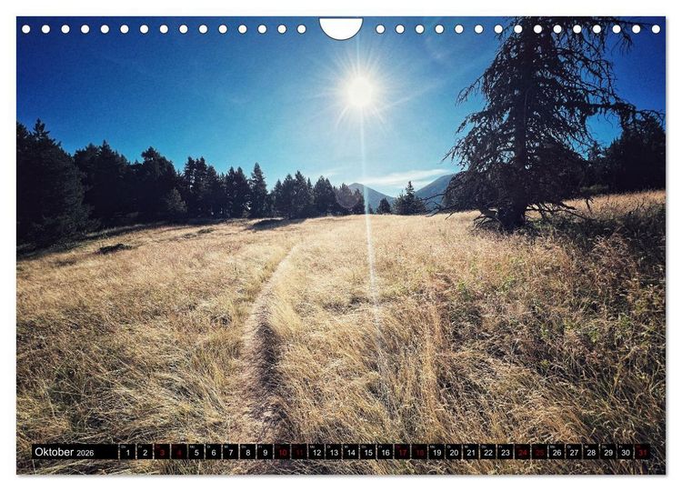 Produktbild: GR 10 Fernwanderweg durch die franz&ouml;sischen Pyren&auml;en (Wandkalender 2026 DIN A4 quer), CALVENDO Monatskalender