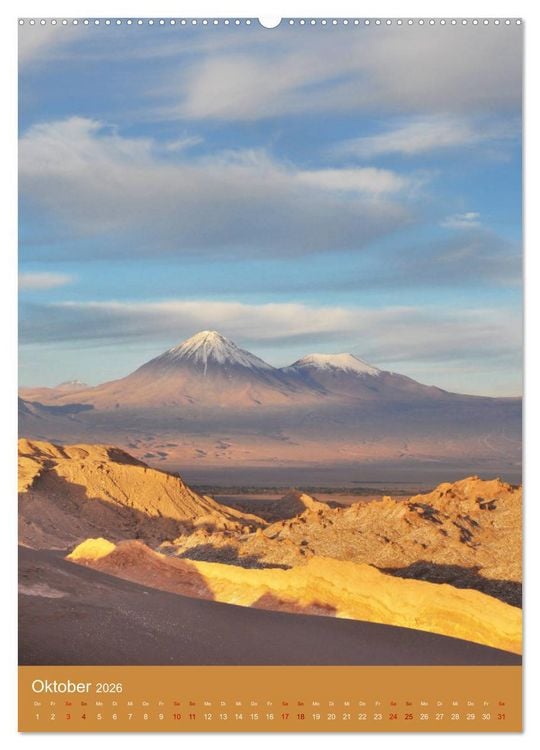 Produktbild: Erlebe mit mir die Atacama (hochwertiger Premium Wandkalender 2026 DIN A2 hoch), Kunstdruck in Hochglanz