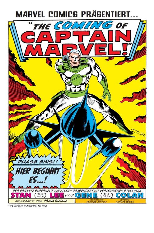 Produktbild: Captain Marvel Anthologie