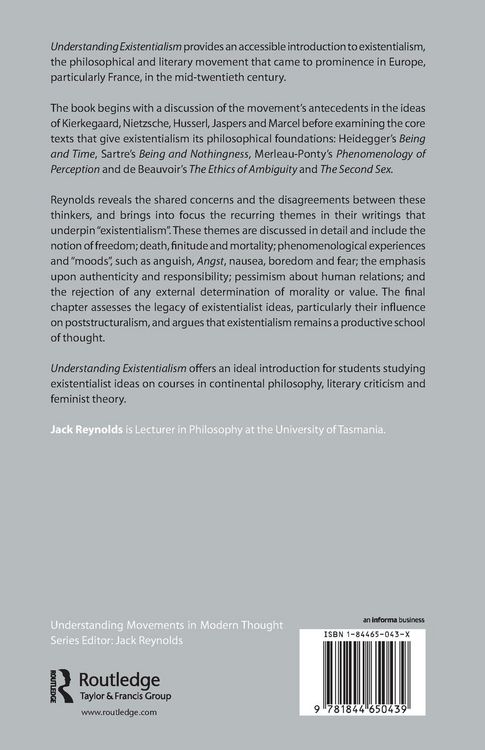 Produktbild: Understanding Existentialism