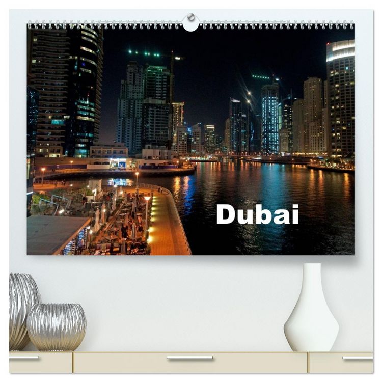 Produktbild: Dubai (hochwertiger Premium Wandkalender 2026 DIN A2 quer), Kunstdruck in Hochglanz