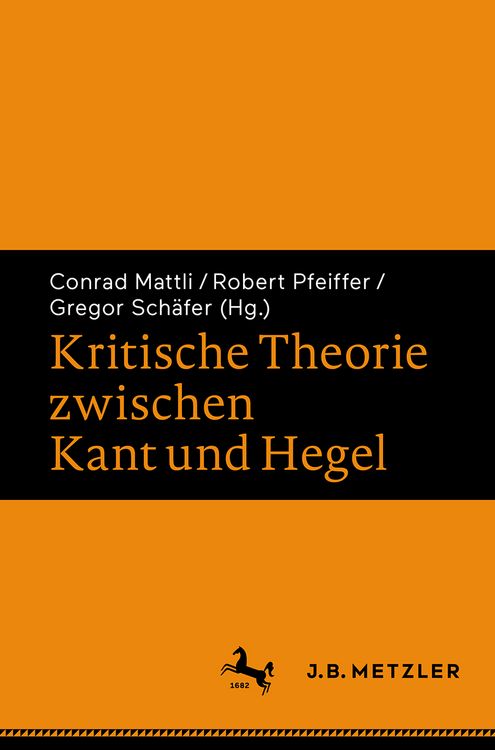 Produktbild: Kritische Theorie zwischen Kant und Hegel