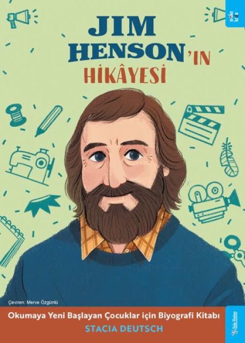 Produktbild: Jim Hensonin Hikayesi;Okumaya Yeni Baslayan Cocuklar icin Biyografi Kitabi