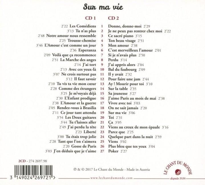 Produktbild: Sur Ma Vie