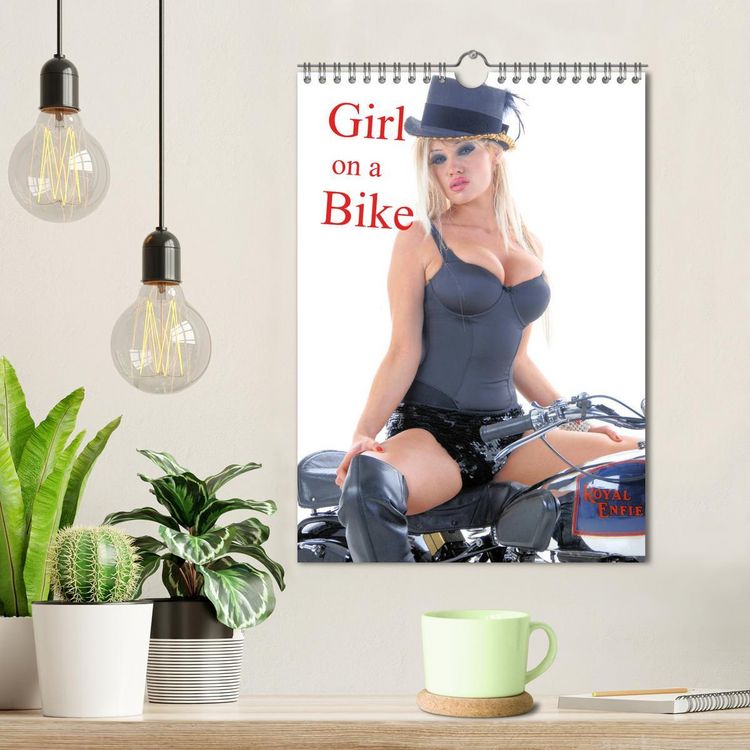Produktbild: Girl on a Bike (Wall Calendar 2026 DIN A4 portrait), CALVENDO 12 Month Wall Calendar