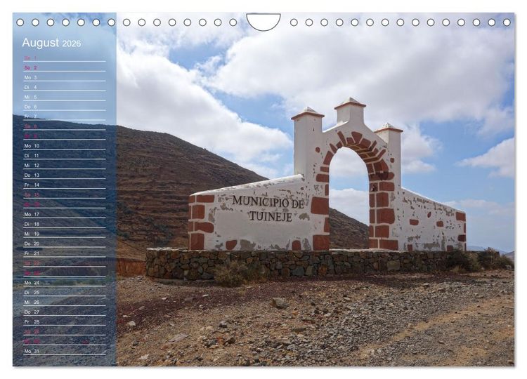 Produktbild: Fuerteventura in Ruhe (Wandkalender 2026 DIN A4 quer), CALVENDO Monatskalender