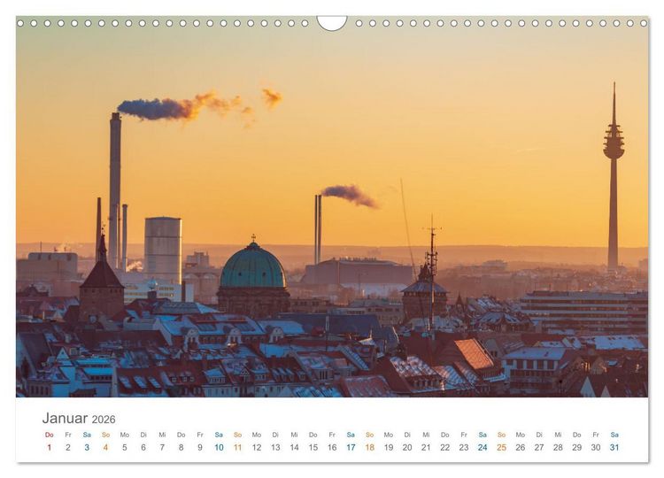 Produktbild: Mittelfranken - wo Lebensfreude Tradition hat (Wandkalender 2026 DIN A3 quer), CALVENDO Monatskalender