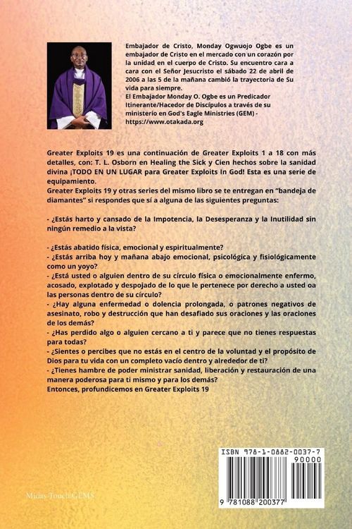 Produktbild: Mayores haza&ntilde;as - 19 Presentando - TL Osborn en Sanando a los Enfermos y Cien hechos sobre..