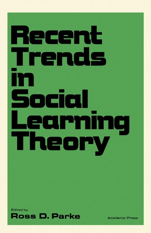 Produktbild: Recent Trends in Social Learning Theory