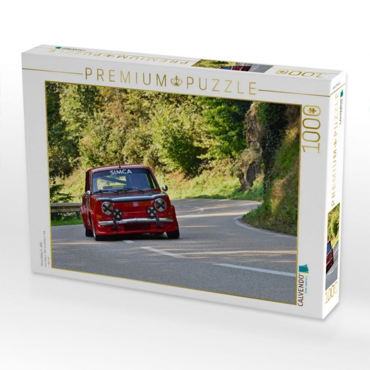 Produktbild: CALVENDO Puzzle Simca Ralley II - 1974 | 1000 Teile Lege-Gr&ouml;&szlig;e 64x48cm Foto-Puzzle f&uuml;r gl&uuml;ckliche Stunden