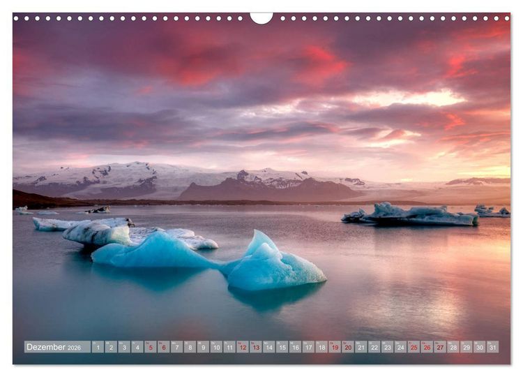 Produktbild: Im Bann des Nordens - Island (Wandkalender 2026 DIN A3 quer), CALVENDO Monatskalender