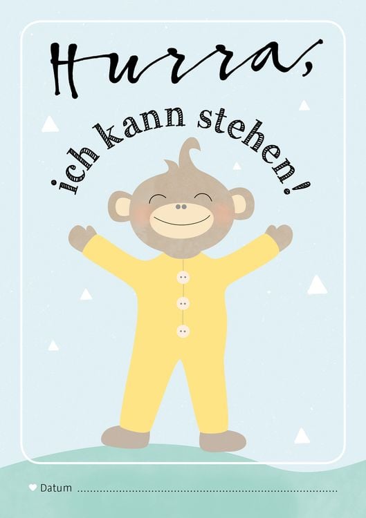 Produktbild: Du wirst gr&ouml;&szlig;er! Meilenstein-Karten f&uuml;r Babys 1. Jahr