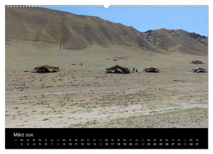 Produktbild: Afghanistan (Wandkalender 2026 DIN A2 quer), CALVENDO Monatskalender