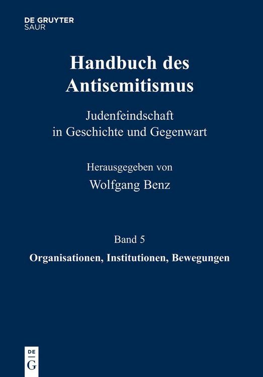 Produktbild: Organisationen, Institutionen, Bewegungen