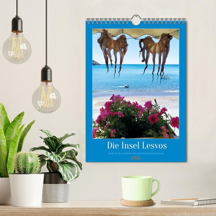 Produktbild: Entdecke die Sch&ouml;nheit der griechischen Insel Lesvos (Wandkalender 2026 DIN A4 hoch), CALVENDO Monatskalender