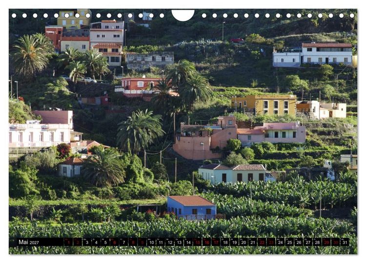 Produktbild: La Gomera - Ansichten und Aussichten (Wandkalender 2027 DIN A4 quer), CALVENDO Monatskalender