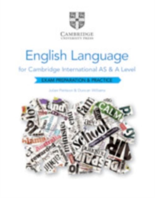 Produktbild: Cambridge International AS and A Level English Language Exam Preparation and Practice