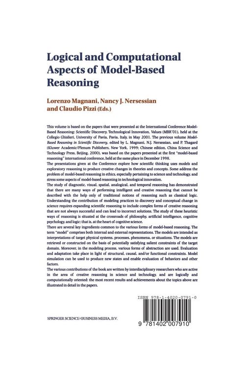 Produktbild: Logical and Computational Aspects of Model-Based Reasoning