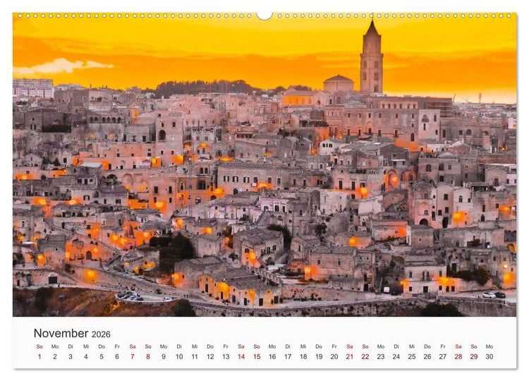 Produktbild: Italien - einzigartige Motive (Wandkalender 2026 DIN A2 quer), CALVENDO Monatskalender