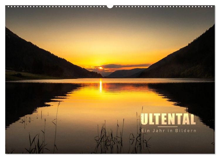 Produktbild: Ultental - Ein Jahr in Bildern (Wandkalender 2026 DIN A2 quer), CALVENDO Monatskalender