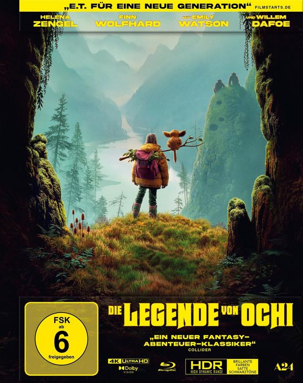 Produktbild: Die Legende von Ochi - Mediabook (4K-UHD + Blu-ray)