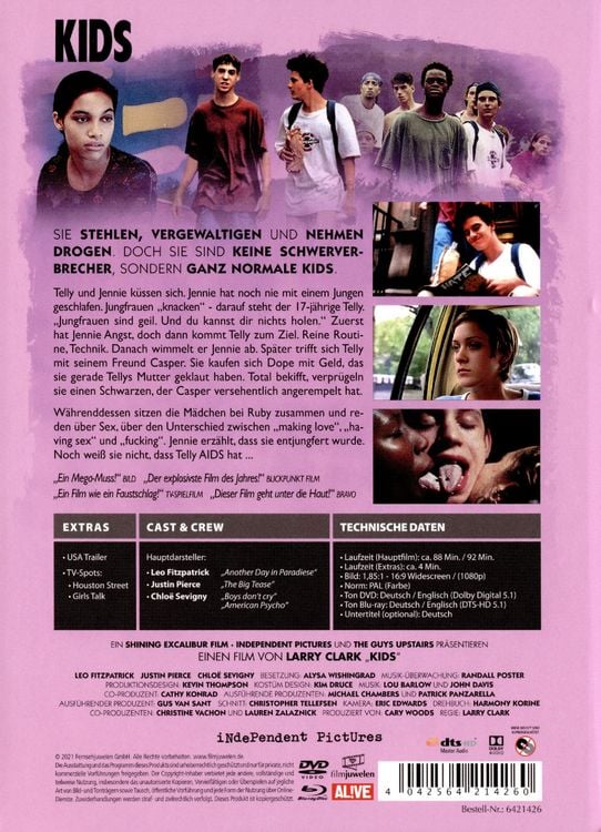 Produktbild: Kids - Special Edition Mediabook (+ DVD)