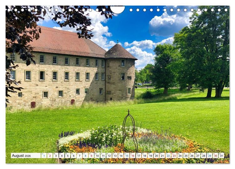 Produktbild: Schlossromantik (Wandkalender 2026 DIN A4 quer), CALVENDO Monatskalender