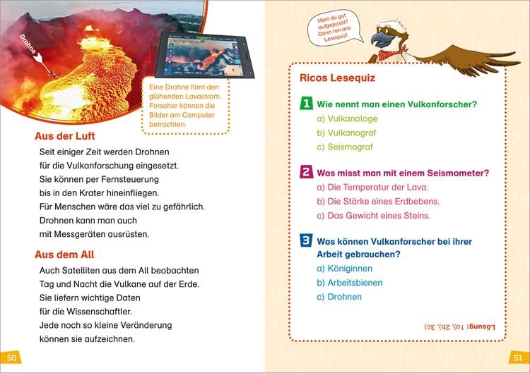 Produktbild: WAS IST WAS Erstes Lesen Band 3. Vulkane