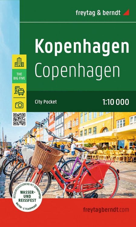 Produktbild: freytag & berndt Innenstadtplan Kopenhagen 1:10.000