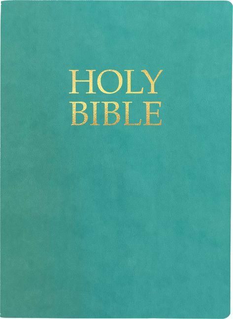 Produktbild: Kjver Holy Bible, Large Print, Coastal Blue Ultrasoft