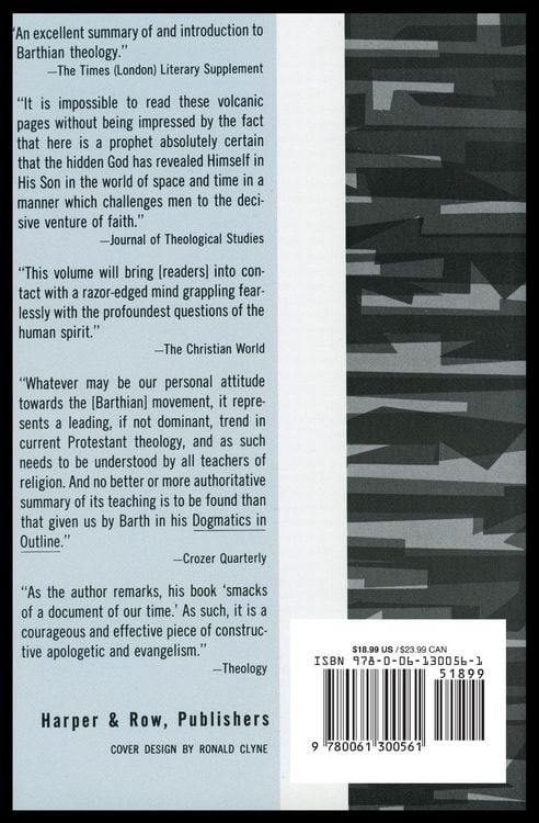 Produktbild: Dogmatics in Outline