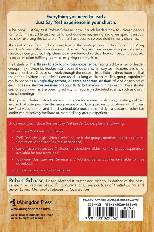 Produktbild: Just Say Yes! Leader Guide